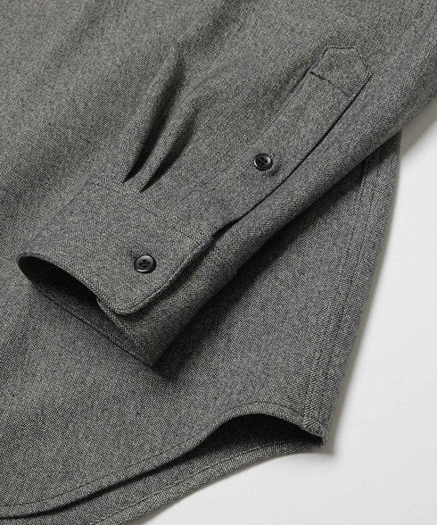 MR.OLIVE / PEACHSKIN STRETCH GABARDINE / CPO SHIRT / ミスターオリーブ ピーチスキンストレッチギャバジン CPOシャツ